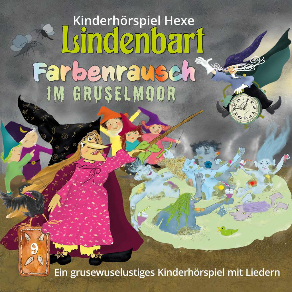 Die Hexe Lindenbart, Folge 9: Farbenrausch im Gruselmoor
